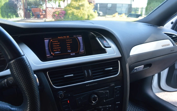 Audi A4 cena 33999 przebieg: 252000, rok produkcji 2009 z Milicz małe 232